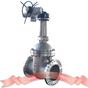 CF8M electric gate valve 