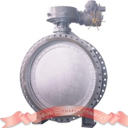 Electric triple offset butterfly valve