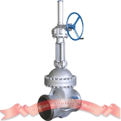 300Lb steel gate valve with bypass valve