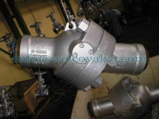 API 6D tilting check valve