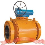 Metal seated forged steel ball valve