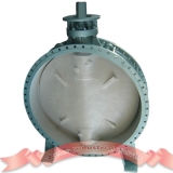 Bareshaft triple-offsets butterfly valve