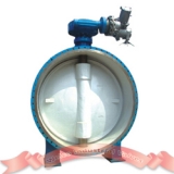 Cast iron motorized butterfly valve