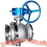 Duplex stainless cast steel ball valve