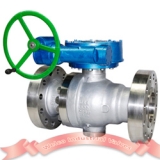 Reduced bore CF8M 1500LB cast steel ball valve