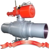 Fully welded ball valve for gas project