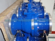 Ball valve, split body floating ball bareshaft