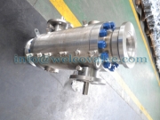 Ball valve, trunnion DBB two balls type